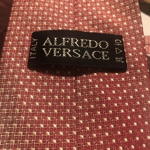 Alfredo Versace Silk Tie - Picture 5 of 6
